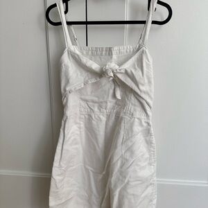 Abercrombie & Fitch White Mini Dress